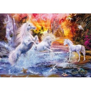 Image de Clementoni Puzzles 1500 pièces : Licornes sauvages