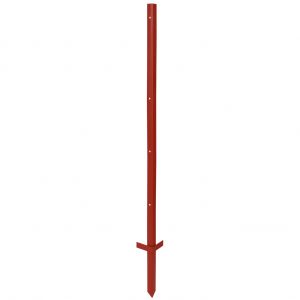 Kerbl Piquet cloture d'angle acier double bêche (x10)