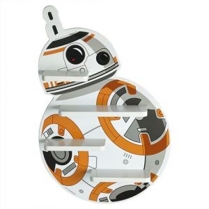NORTH STAR Etagère murale Droïde BB-8 Star Wars VII Le Réveil de la Force - 50x33,6x8 cm