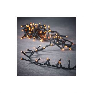 Guirlande lumineuse Snake light noir 2000 LED blanc orangé 4000 cm