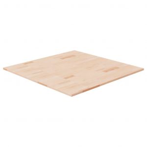 VidaXL Dessus de table carré 80x80x1,5 cm Bois chêne massif non traité