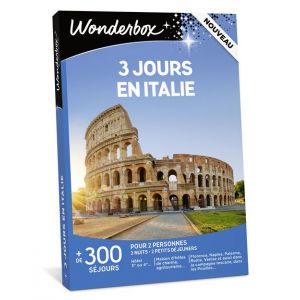 Wonderbox 3 Jours En Italie - Coffret Cadeau - Idée Cadeau Stay
