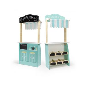 Image de Eurekakids - Établi de marchand en bois pour enfant