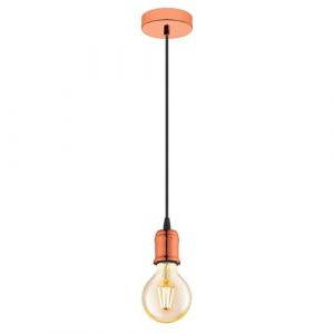 Eglo Yorth Suspension Acier Cuivr&eacute; 60 W