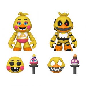 Funko Figurine Pop Five Nights at Freddys Toy Chica and Nightmare Chica (x2)