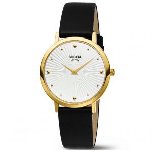 Boccia Ladies Watch 3365-03, Quartz, 34mm, 5atm