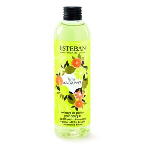 Esteban Paris Recharge de parfum terre d'agrumes en flacon de 250 ml