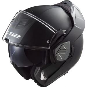 Image de Ls2 Casque modulable moto ADVANT solid black mat, XXL