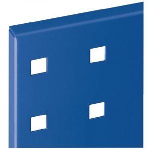 Panneau perforé rasterplan 1 pièce(s) panneau perforé l450xl1000mm bleu gentiane ral 5010 - rasterplan