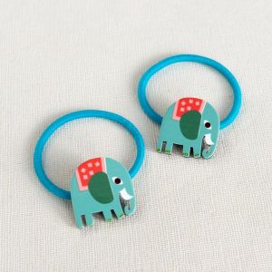 Élastique cheveux Rex London Elephant Wild Wonders (x2)