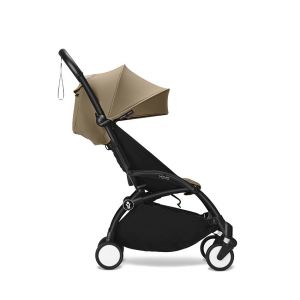 Stokke Poussette YOYO³ à partir de 6 mois - cadre noir/toffee - Marron