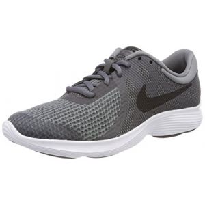 Image de Nike Revolution 4 (GS), Chaussures de Running Garçon, Gris (Dark Grey/Black-Cool Grey-White 005), 37.5 EU