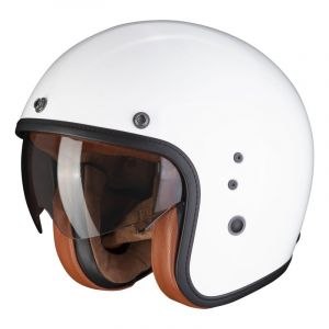 Image de Scorpion Casque jet Belfast EVO Luxe blanc (ECE 22-06)- M