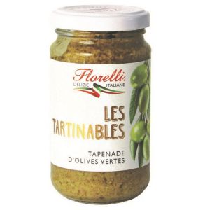 Florelli Tapenade D'olives Vertes - Le Pot De 190 G