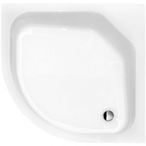 Azura home design Receveur de douche DIPER II semi-circulaire 80x80 cm et 90x90 cm blanc - Dimensions: 90x90 cm