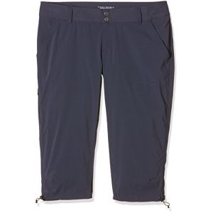 Columbia Femme Pantacourt de Randonnée, SATURDAY TRAIL II KNEE PANT, Nylon, Noir (India Ink), Taille: 10, AL8672