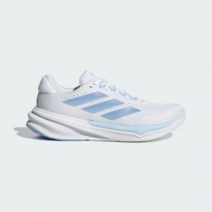 Adidas Supernova Stride 2 Chaussure De Running Sans Stabilisateurs Femmes - Blanc, Bleu, Pointure 38 2/3