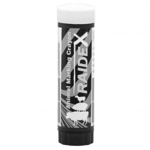Kerbl Raidex Lapiz Marker bovins, blanc, 65 gr
