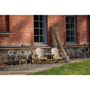 Banc double adirondack bois – vert