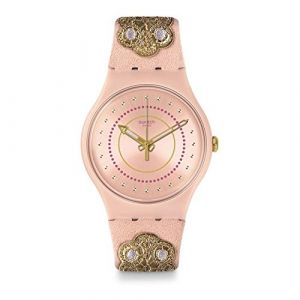 Image de Swatch Mixte Analogique Quartz Montre avec Bracelet en Tissu SUOP108