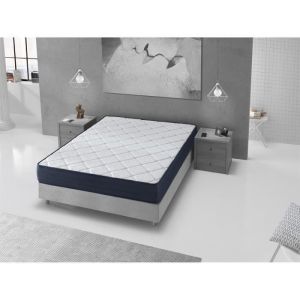 Matelas 180x190 Laura Epaisseur 22 Cm Mousse A Memoire De Forme-2 Faces Ete/Hiver - Independance De Couchage