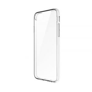 Image de Qdos Hybrid case pour iPhone iPhone SE (2020), 8, 7, 6, 6s - clear/silver