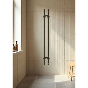 WARM TOWEL TUBE - S&egrave;che-serviettes &eacute;lectriques 60W/120W - Noir