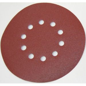 Scheppach Lot de 10 disques de ponçage D 215 mm grain 80 5903802701