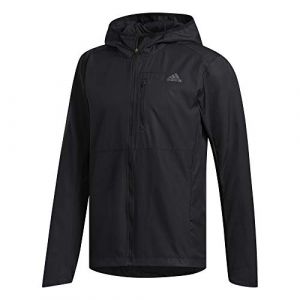 Adidas OWN The Run JKT Veste de Sport Homme, Black, FR : M (Taille Fabricant : M)