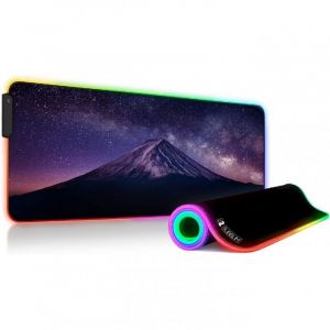 Tapis de souris de jeu étendu Subblim Montaña XL RGB