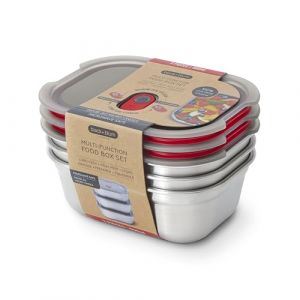 Black+Blum Lot de 3 boites repas