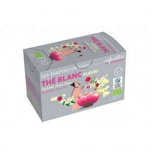 Les jardins de gaïa Thé Blanc Fleuri - Infusettes