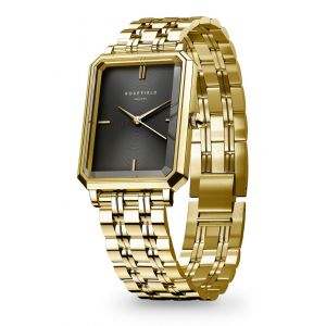 Image de Rosefield Montre pour femme Octagon XS OBGSG-O61 avec bracelet en acier doré