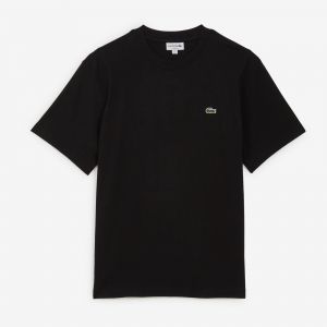 Lacoste Pour homme. T-shirt noir ? coupe classique