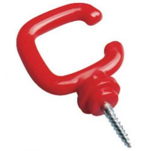 Novap Crochet ouvert a vis PA Rouge - 1812512