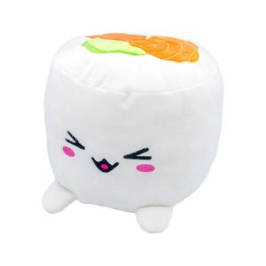 Joy Toy Fun Food - Peluche Plushi Uramaki Sushi With Saumon 20 Cm