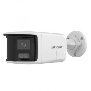 Hik vision Caméra IP DS-2CD1T83G2P-LIUF/SL 8MP 2 mm PoE IP67 180° Lumière stroboscopique