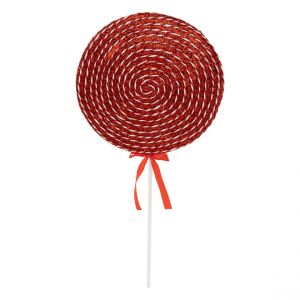 Décoration Sucette rouge