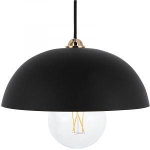 Image de Beliani Lampe suspension noir TORDERA