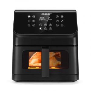 Cosori Friteuse &agrave; air chaud Premium II Plus 6,2 L 1700 W avec fen&ecirc;tre et &eacute;cran inclin&eacute;