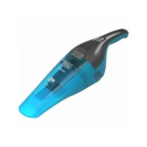 Black & Decker Aspirateur a main - mini - wdc215wa-qw - dustbuster lithium eau et poussiere 7,2v - sans fil - indicateur led - bleu