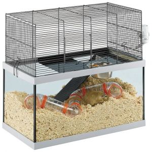 Ferplast Cage pour gerbilles Gabry 60 en verre
