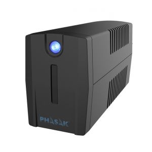 Phasak Ottima alimentation d'énergie non interruptible Interactivité de ligne 0,66 kVA 380 W 2 sortie(s) CA