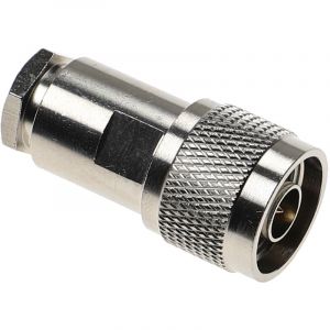 Vhbw Connecteur type n (mâle) compatible avec Ultraflex-7 câble coaxial - Adaptateur coaxial pour appareil gps & wifi, antenne, etc.