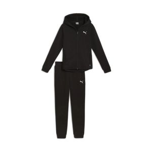 Puma Children’s Tracksuit Hooded Sweat Suit Flecce Cl Black