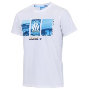 L - T-Shirt Homme Om - Collection Officielle Olympique De Marseille