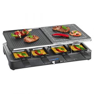 Clatronic RG3518 Raclette avec 8 Personnes