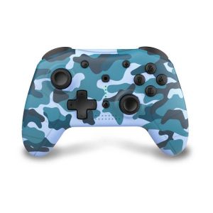 Under Control Manette Bluetooth Navy Camo Bleu Pour Switch