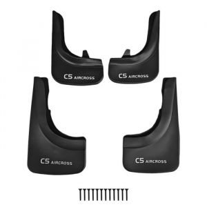 Pour Citroen C5 Aircross Bavettes garde-boue pour l'avant et l'arri&egrave;re 4 pi&egrave;ces