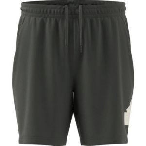 Adidas Short Future Icons Badge of Sport gris foncé blanc - S